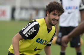 Durante o treino desta tarde no CT Joaquim Grava, no Parque Ecológico do Tiete. O próximo jogo da equipe será domingo, dia 24/11, contra o Flamengo, no estádio do Maracanã, válido pela 36ª rodada do Campeonato Brasileiro de 2013