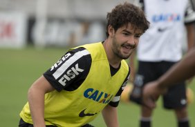 Durante o treino desta tarde no CT Joaquim Grava, no Parque Ecolgico do Tiete. O prximo jogo da equipe ser domingo, dia 24/11, contra o Flamengo, no estdio do Maracan, vlido pela 36 rodada do Campeonato Brasileiro de 2013