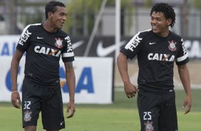 Durante o treino desta tarde no CT Joaquim Grava, no Parque Ecolgico do Tiete. O prximo jogo da equipe ser domingo, dia 24/11, contra o Flamengo, no estdio do Maracan, vlido pela 36 rodada do Campeonato Brasileiro de 2013