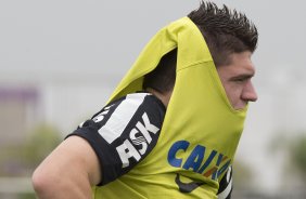 Durante o treino desta tarde no CT Joaquim Grava, no Parque Ecológico do Tiete. O próximo jogo da equipe será domingo, dia 24/11, contra o Flamengo, no estádio do Maracanã, válido pela 36ª rodada do Campeonato Brasileiro de 2013