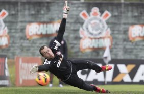 Durante o treino desta tarde no CT Joaquim Grava, no Parque Ecológico do Tiete. O próximo jogo da equipe será domingo, dia 24/11, contra o Flamengo, no estádio do Maracanã, válido pela 36ª rodada do Campeonato Brasileiro de 2013
