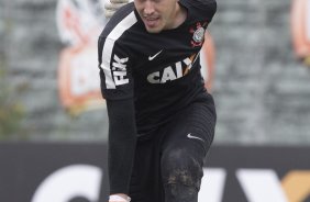 Durante o treino desta tarde no CT Joaquim Grava, no Parque Ecológico do Tiete. O próximo jogo da equipe será domingo, dia 24/11, contra o Flamengo, no estádio do Maracanã, válido pela 36ª rodada do Campeonato Brasileiro de 2013