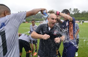 Corinthians campeao. Final do Campeonato Paulista sub 15. 23 de Novembro de 2013, Cotia, So Paulo, Brasil