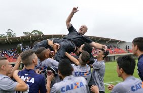 Corinthians campeao. Final do Campeonato Paulista sub 15. 23 de Novembro de 2013, Cotia, So Paulo, Brasil