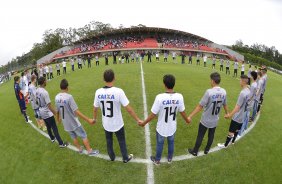 Corinthians campeao. Final do Campeonato Paulista sub 15. 23 de Novembro de 2013, Cotia, So Paulo, Brasil