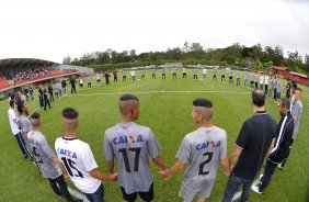 Corinthians campeao. Final do Campeonato Paulista sub 15. 23 de Novembro de 2013, Cotia, São Paulo, Brasil
