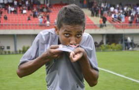 Corinthians campeao. Final do Campeonato Paulista sub 15. 23 de Novembro de 2013, Cotia, São Paulo, Brasil