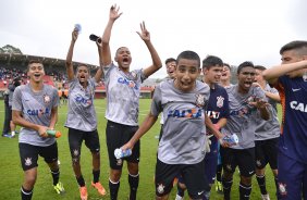 Corinthians campeao. Final do Campeonato Paulista sub 15. 23 de Novembro de 2013, Cotia, So Paulo, Brasil