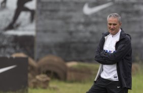 Durante o treino desta manh no CT Joaquim Grava, no Parque Ecolgico do Tiete. O prximo jogo da equipe ser amanh, domingo, dia 24/11, contra o Flamengo, no estdio do Maracan, vlido pela 36 rodada do Campeonato Brasileiro de 2013