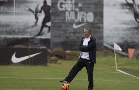 Durante o treino desta manhã no CT Joaquim Grava, no Parque Ecológico do Tiete. O próximo jogo da equipe será amanhã, domingo, dia 24/11, contra o Flamengo, no estádio do Maracanã, válido pela 36ª rodada do Campeonato Brasileiro de 2013