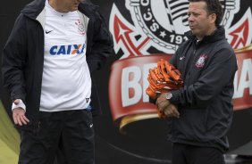 Durante o treino desta manh no CT Joaquim Grava, no Parque Ecolgico do Tiete. O prximo jogo da equipe ser amanh, domingo, dia 24/11, contra o Flamengo, no estdio do Maracan, vlido pela 36 rodada do Campeonato Brasileiro de 2013