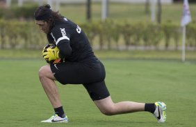 Durante o treino desta manh no CT Joaquim Grava, no Parque Ecolgico do Tiete. O prximo jogo da equipe ser amanh, domingo, dia 24/11, contra o Flamengo, no estdio do Maracan, vlido pela 36 rodada do Campeonato Brasileiro de 2013