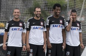 Durante o treino desta manhã no CT Joaquim Grava, no Parque Ecológico do Tiete. O próximo jogo da equipe será amanhã, domingo, dia 24/11, contra o Flamengo, no estádio do Maracanã, válido pela 36ª rodada do Campeonato Brasileiro de 2013