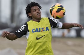 Durante o treino desta manh no CT Joaquim Grava, no Parque Ecolgico do Tiete. O prximo jogo da equipe ser sbado, dia 30/11, contra o Internacional/RS, no estdio do Maracan, vlido pela 37 rodada do Campeonato Brasileiro de 2013