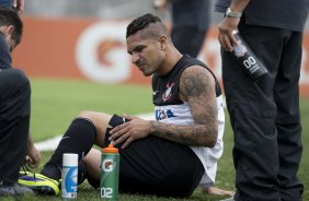 Durante o treino desta tarde no CT Joaquim Grava, no Parque Ecolgico do Tiete. O prximo jogo da equipe ser sbado, dia 30/11, contra o Internacional/RS, no estdio do Maracan, vlido pela 37 rodada do Campeonato Brasileiro de 2013