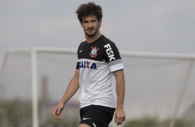 Durante o treino desta tarde no CT Joaquim Grava, no Parque Ecolgico do Tiete. O prximo jogo da equipe ser sbado, dia 30/11, contra o Internacional/RS, no estdio do Maracan, vlido pela 37 rodada do Campeonato Brasileiro de 2013