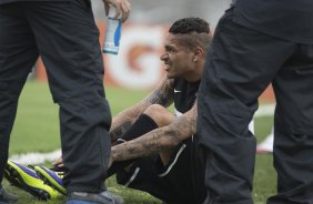 Durante o treino desta tarde no CT Joaquim Grava, no Parque Ecológico do Tiete. O próximo jogo da equipe será sábado, dia 30/11, contra o Internacional/RS, no estádio do Maracanã, válido pela 37ª rodada do Campeonato Brasileiro de 2013