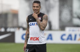 Durante o treino desta tarde no CT Joaquim Grava, no Parque Ecológico do Tiete. O próximo jogo da equipe será sábado, dia 30/11, contra o Internacional/RS, no estádio do Maracanã, válido pela 37ª rodada do Campeonato Brasileiro de 2013