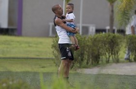 Durante o treino desta tarde no CT Joaquim Grava, no Parque Ecológico do Tiete. O próximo jogo da equipe será sábado, dia 30/11, contra o Internacional/RS, no estádio do Maracanã, válido pela 37ª rodada do Campeonato Brasileiro de 2013