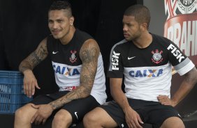 Durante o treino desta tarde no CT Joaquim Grava, no Parque Ecolgico do Tiete. O prximo jogo da equipe ser sbado, dia 30/11, contra o Internacional/RS, no estdio do Maracan, vlido pela 37 rodada do Campeonato Brasileiro de 2013