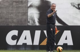 Durante o treino desta tarde no CT Joaquim Grava, no Parque Ecolgico do Tiete. O prximo jogo da equipe ser sbado, dia 30/11, contra o Internacional/RS, no estdio do Maracan, vlido pela 37 rodada do Campeonato Brasileiro de 2013