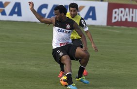 Durante o treino desta tarde no CT Joaquim Grava, no Parque Ecológico do Tiete. O próximo jogo da equipe será amanhã, sábado, dia 30/11, contra o Internacional/RS, no estádio do Maracanã, válido pela 37ª rodada do Campeonato Brasileiro de 2013