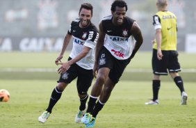 Durante o treino desta tarde no CT Joaquim Grava, no Parque Ecológico do Tiete. O próximo jogo da equipe será amanhã, sábado, dia 30/11, contra o Internacional/RS, no estádio do Maracanã, válido pela 37ª rodada do Campeonato Brasileiro de 2013