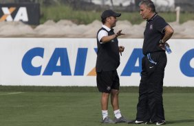 Durante o treino desta tarde no CT Joaquim Grava, no Parque Ecológico do Tiete. O próximo jogo da equipe será amanhã, sábado, dia 30/11, contra o Internacional/RS, no estádio do Maracanã, válido pela 37ª rodada do Campeonato Brasileiro de 2013