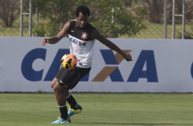 Durante o treino desta tarde no CT Joaquim Grava, no Parque Ecológico do Tiete. O próximo jogo da equipe será amanhã, sábado, dia 30/11, contra o Internacional/RS, no estádio do Maracanã, válido pela 37ª rodada do Campeonato Brasileiro de 2013