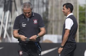 Durante o treino desta tarde no CT Joaquim Grava, no Parque Ecológico do Tiete. O próximo jogo da equipe será amanhã, sábado, dia 30/11, contra o Internacional/RS, no estádio do Maracanã, válido pela 37ª rodada do Campeonato Brasileiro de 2013