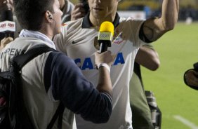 Durante a partida entre Corinthians x Internacional/RS, realizada esta noite no estdio do Pacaembu, vlida pela 37 rodada do Campeonato Brasileiro de 2013