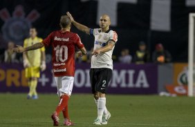 Durante a partida entre Corinthians x Internacional/RS, realizada esta noite no estdio do Pacaembu, vlida pela 37 rodada do Campeonato Brasileiro de 2013