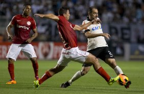 Durante a partida entre Corinthians x Internacional/RS, realizada esta noite no estdio do Pacaembu, vlida pela 37 rodada do Campeonato Brasileiro de 2013