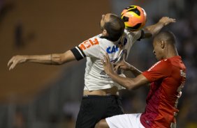 Durante a partida entre Corinthians x Internacional/RS, realizada esta noite no estdio do Pacaembu, vlida pela 37 rodada do Campeonato Brasileiro de 2013