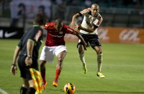 Durante a partida entre Corinthians x Internacional/RS, realizada esta noite no estdio do Pacaembu, vlida pela 37 rodada do Campeonato Brasileiro de 2013