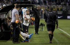 Durante a partida entre Corinthians x Internacional/RS, realizada esta noite no estdio do Pacaembu, vlida pela 37 rodada do Campeonato Brasileiro de 2013