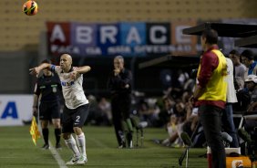 Durante a partida entre Corinthians x Internacional/RS, realizada esta noite no estdio do Pacaembu, vlida pela 37 rodada do Campeonato Brasileiro de 2013