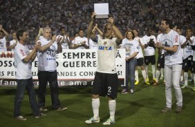 Durante a partida entre Corinthians x Internacional/RS, realizada esta noite no estdio do Pacaembu, vlida pela 37 rodada do Campeonato Brasileiro de 2013