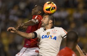 Durante a partida entre Corinthians x Internacional/RS, realizada esta noite no estdio do Pacaembu, vlida pela 37 rodada do Campeonato Brasileiro de 2013