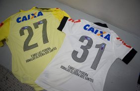 Nos vestiários antes da partida entre Corinthians x Internacional/RS, realizada esta noite no estádio do Pacaembu, válida pela 37ª rodada do Campeonato Brasileiro de 2013
