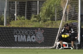 Durante o treino desta tarde no CT Joaquim Grava, no Parque Ecolgico do Tiete. O prximo jogo da equipe ser sbado, dia 07/12, contra o Nautico/PE, na Arena Pernambuco, vlido pela 38 rodada do Campeonato Brasileiro de 2013