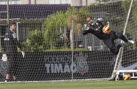 Durante o treino desta tarde no CT Joaquim Grava, no Parque Ecolgico do Tiete. O prximo jogo da equipe ser sbado, dia 07/12, contra o Nautico/PE, na Arena Pernambuco, vlido pela 38 rodada do Campeonato Brasileiro de 2013