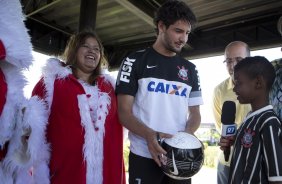 Durante o treino desta tarde no CT Joaquim Grava, no Parque Ecolgico do Tiete. O prximo jogo da equipe ser sbado, dia 07/12, contra o Nautico/PE, na Arena Pernambuco, vlido pela 38 rodada do Campeonato Brasileiro de 2013