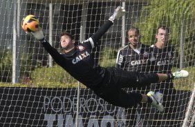 Durante o treino desta tarde no CT Joaquim Grava, no Parque Ecolgico do Tiete. O prximo jogo da equipe ser sbado, dia 07/12, contra o Nautico/PE, na Arena Pernambuco, vlido pela 38 rodada do Campeonato Brasileiro de 2013