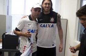 Durante o treino desta tarde no CT Joaquim Grava, no Parque Ecolgico do Tiete. O prximo jogo da equipe ser sbado, dia 07/12, contra o Nautico/PE, na Arena Pernambuco, vlido pela 38 rodada do Campeonato Brasileiro de 2013