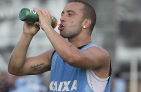 Durante o treino desta tarde no CT Joaquim Grava, no Parque Ecolgico do Tiete. O prximo jogo da equipe ser sbado, dia 07/12, contra o Nautico/PE, na Arena Pernambuco, vlido pela 38 rodada do Campeonato Brasileiro de 2013