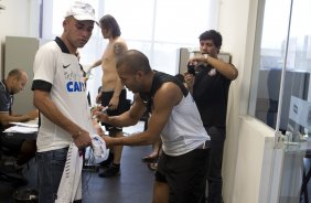 Durante o treino desta tarde no CT Joaquim Grava, no Parque Ecológico do Tiete. O próximo jogo da equipe será sábado, dia 07/12, contra o Nautico/PE, na Arena Pernambuco, válido pela 38ª rodada do Campeonato Brasileiro de 2013