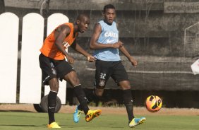 Durante o treino desta tarde no CT Joaquim Grava, no Parque Ecolgico do Tiete. O prximo jogo da equipe ser sbado, dia 07/12, contra o Nautico/PE, na Arena Pernambuco, vlido pela 38 rodada do Campeonato Brasileiro de 2013