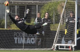Durante o treino desta tarde no CT Joaquim Grava, no Parque Ecológico do Tiete. O próximo jogo da equipe será sábado, dia 07/12, contra o Nautico/PE, na Arena Pernambuco, válido pela 38ª rodada do Campeonato Brasileiro de 2013