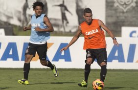 Durante o treino desta tarde no CT Joaquim Grava, no Parque Ecolgico do Tiete. O prximo jogo da equipe ser sbado, dia 07/12, contra o Nautico/PE, na Arena Pernambuco, vlido pela 38 rodada do Campeonato Brasileiro de 2013